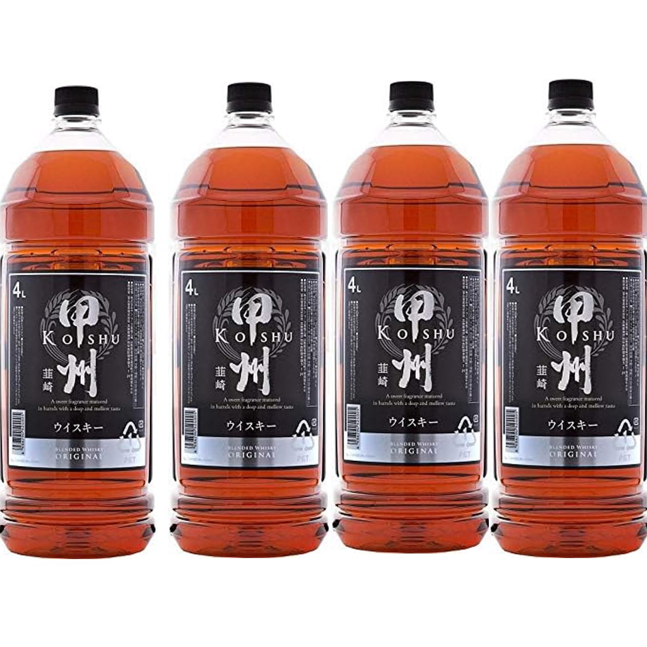 甲州 韮崎 オリジナル ウイスキー 4L 4本セット